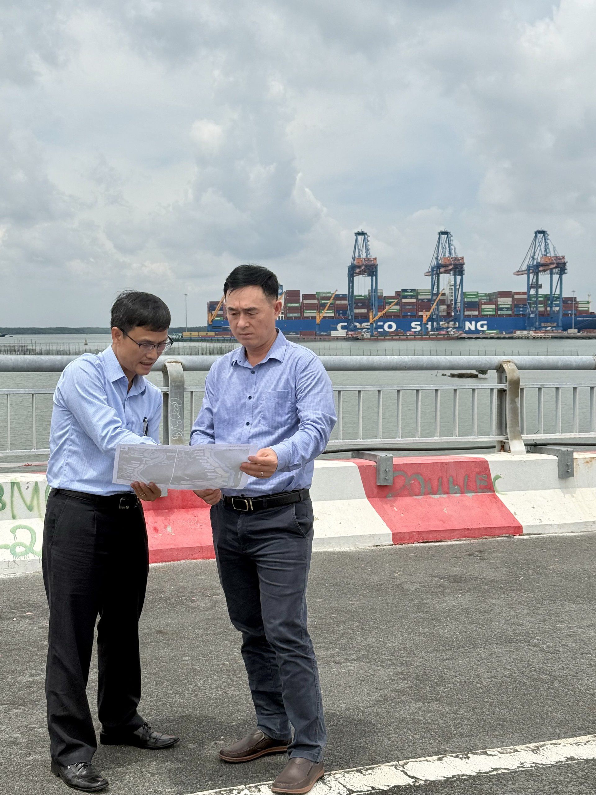 TỔ CÔNG TÁC LOGISTICS IPC KHẢO SÁT THỰC TẾ  KHU VỰC CỤM CẢNG CÁI MÉP THỊ VẢI