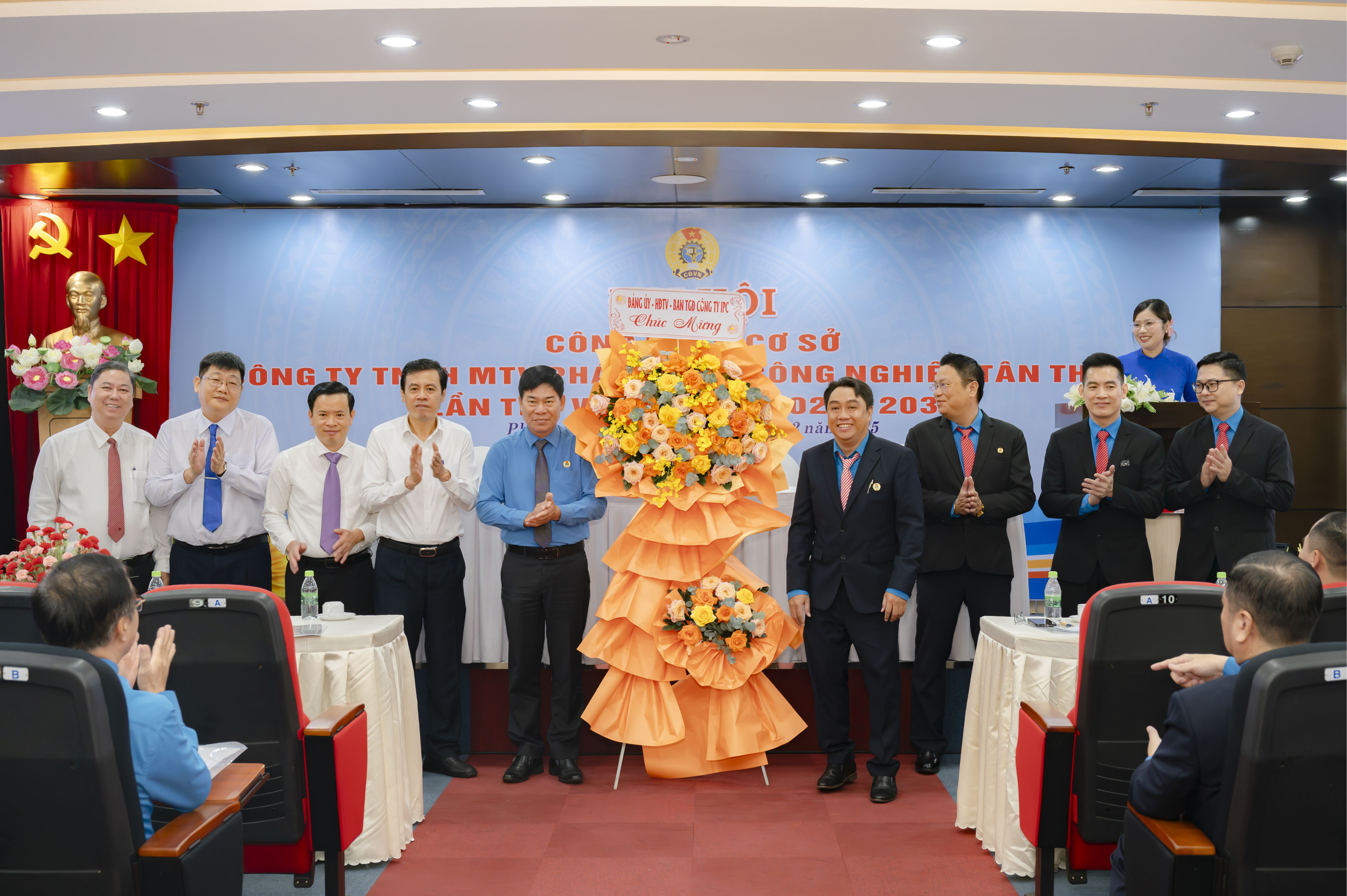 Đại hội Công đoàn Cơ sở Công ty TNHH Một thành viên Phát triển Công nghiệp Tân Thuận lần thứ V, nhiệm kì 2025 – 2030