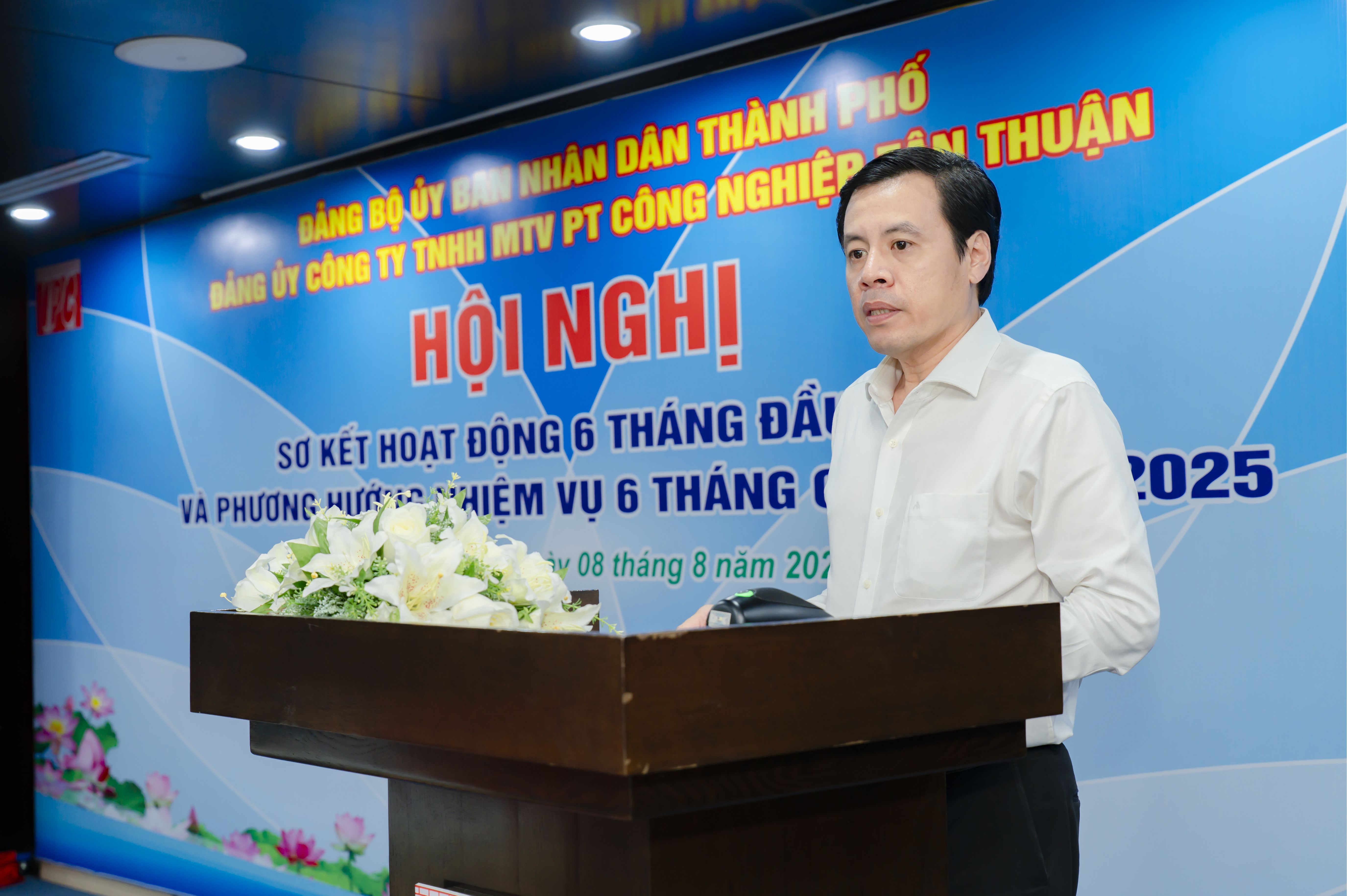 HỘI NGHỊ TRIỂN KHAI NGHỊ QUYẾT VÀ CHƯƠNG TRÌNH HÀNH ĐỘNG CỦA ĐẠI HỘI ĐẢNG BỘ CÔNG TY IPC LẦN THỨ V NHIỆM KỲ 2025-2030; BÁO CÁO HOẠT ĐỘNG 6 THÁNG ĐẦU NĂM 2025 VÀ HOẠT ĐỘNG TRỌNG TÂM 6 THÁNG CUỐI NĂM 2025