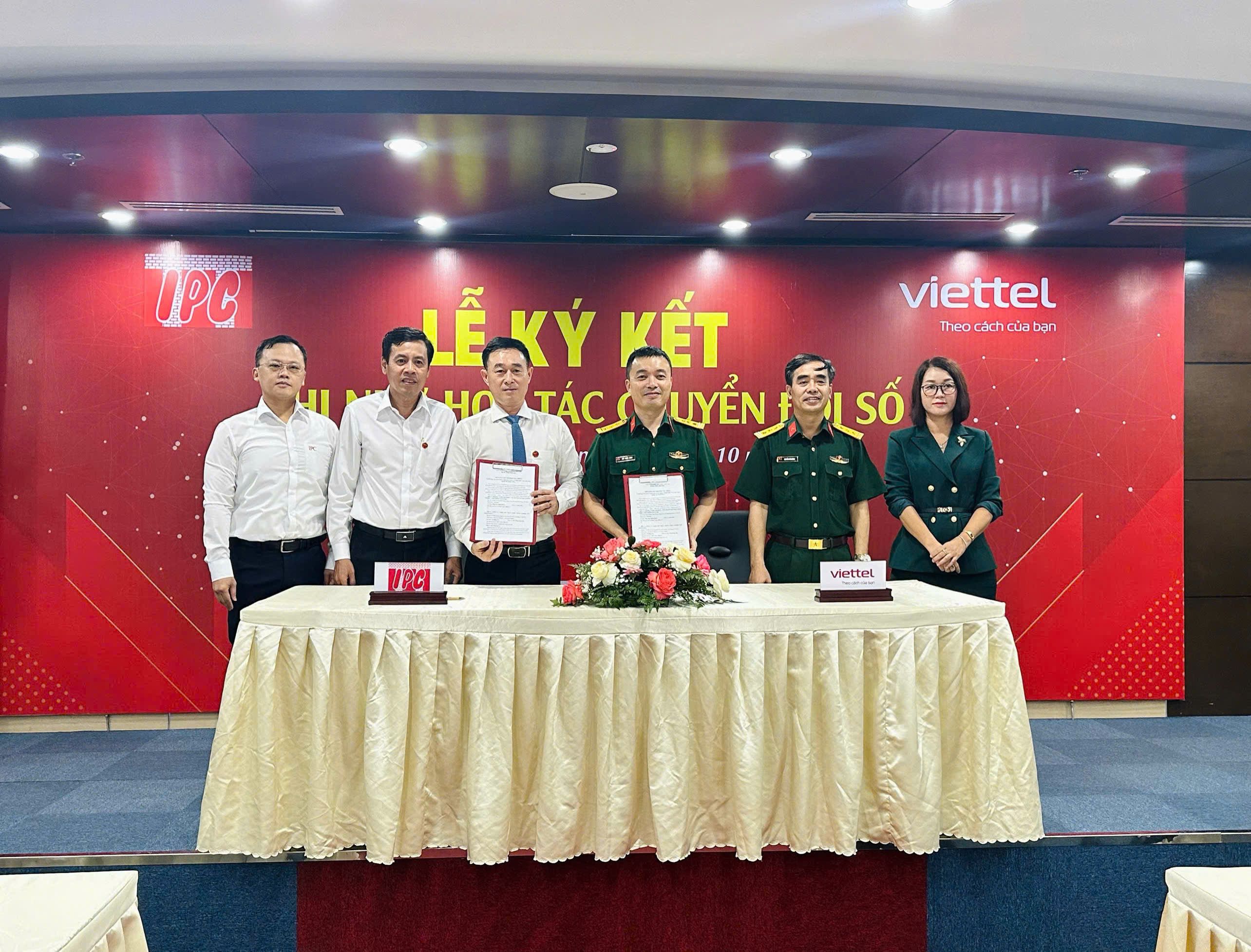 CÔNG TY IPC & VIETTEL TP.HCM: HỢP TÁC  CHIẾN LƯỢC THÚC ĐẨY CHUYỂN ĐỔI SỐ 