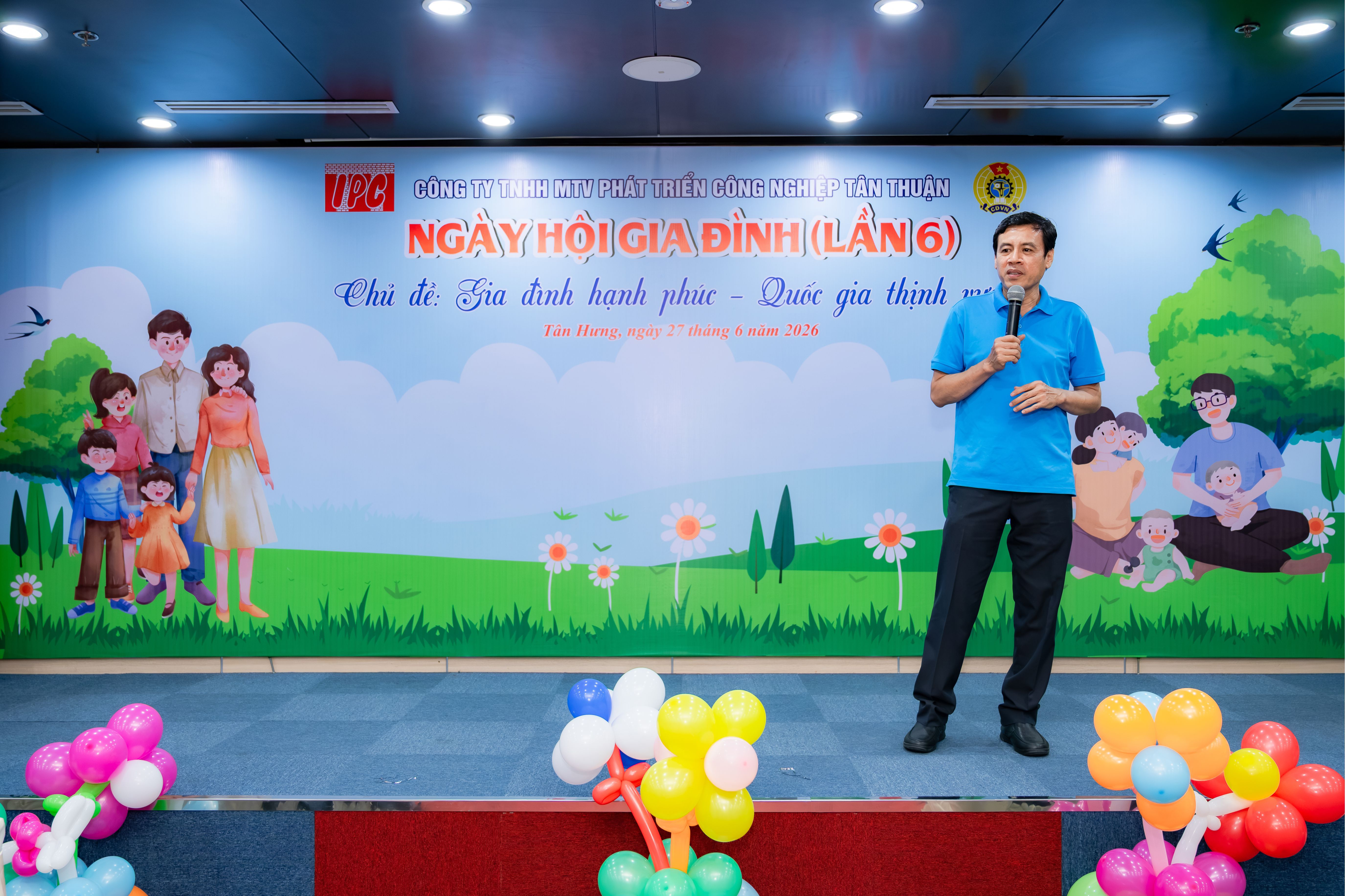 Công ty TNHH Một thành viên Phát triển Công nghiệp Tân Thuận tổ chức chương trình “Ngày hội Gia đình Công ty IPC” (khối văn phòng) lần thứ VI với chủ đề “Gia đình hạnh phúc - Quốc gia thịnh vượng”