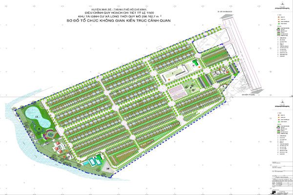 Khu tái định cư xã Long Thới