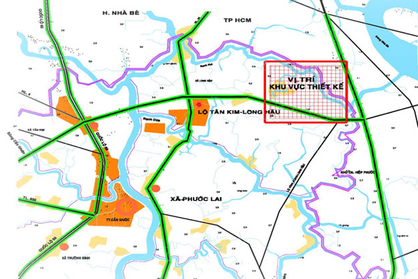 Vị trí khu vực thiết kế
