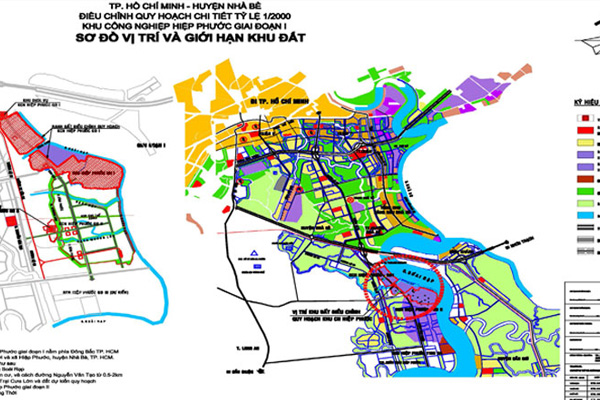 Sơ đồ vị trí và giới hạn khu đất